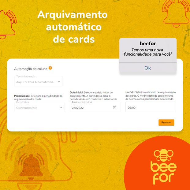 Arquivamento Card