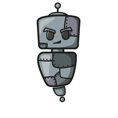 Mascote Robô Liga Ágil